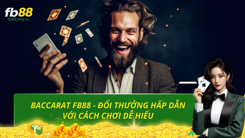 Baccarat FB88 - Đổi thưởng hấp dẫn với cách Chơi dễ hiểu