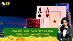 Mậu Binh FB88 - Cách chơi và mẹo thắng lớn cho người mới